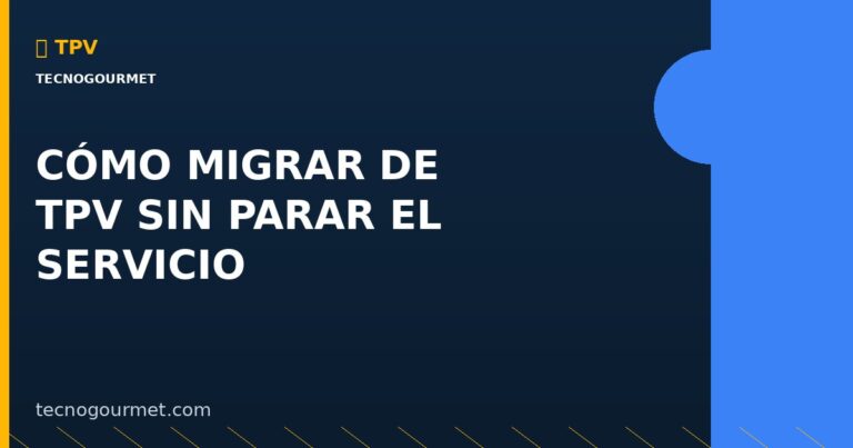 Cómo Migrar de TPV sin Parar