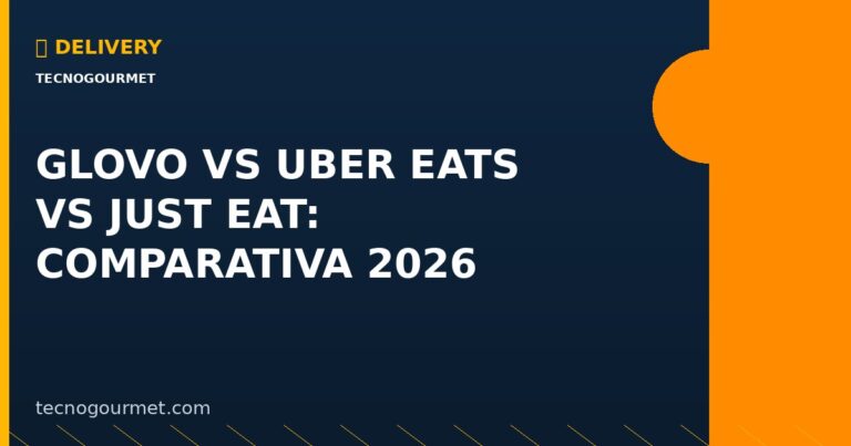 Glovo vs Uber Eats vs Just Eat